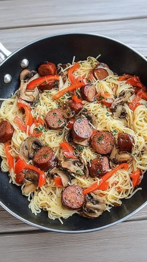 Smoked sausage recipes with pasta