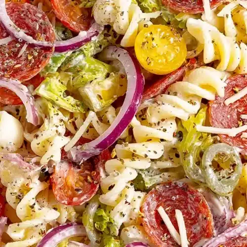 lettuce, Parmesan, and creamy dressing.