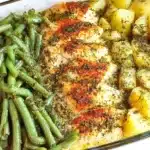 Chicken Potatoes Green Beans — Easy One Pan Dinner