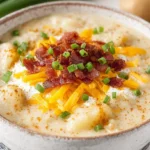 Hero Bowl — Baked Potato Soup with Hash Browns