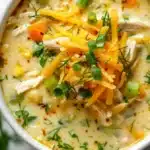 u8445818589 Viral ranch chicken soup in a white ceramic bowl a9113ad5 23ba 415e 98a0 041ebf02d4df 2 1