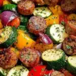 10 Minute Air Fryer Chicken Sausage and Veggies Easy Weeknight Dinner 3 10 minute air fryer chicken sausage and veggies 2026 02 04 133002 1024x574 1