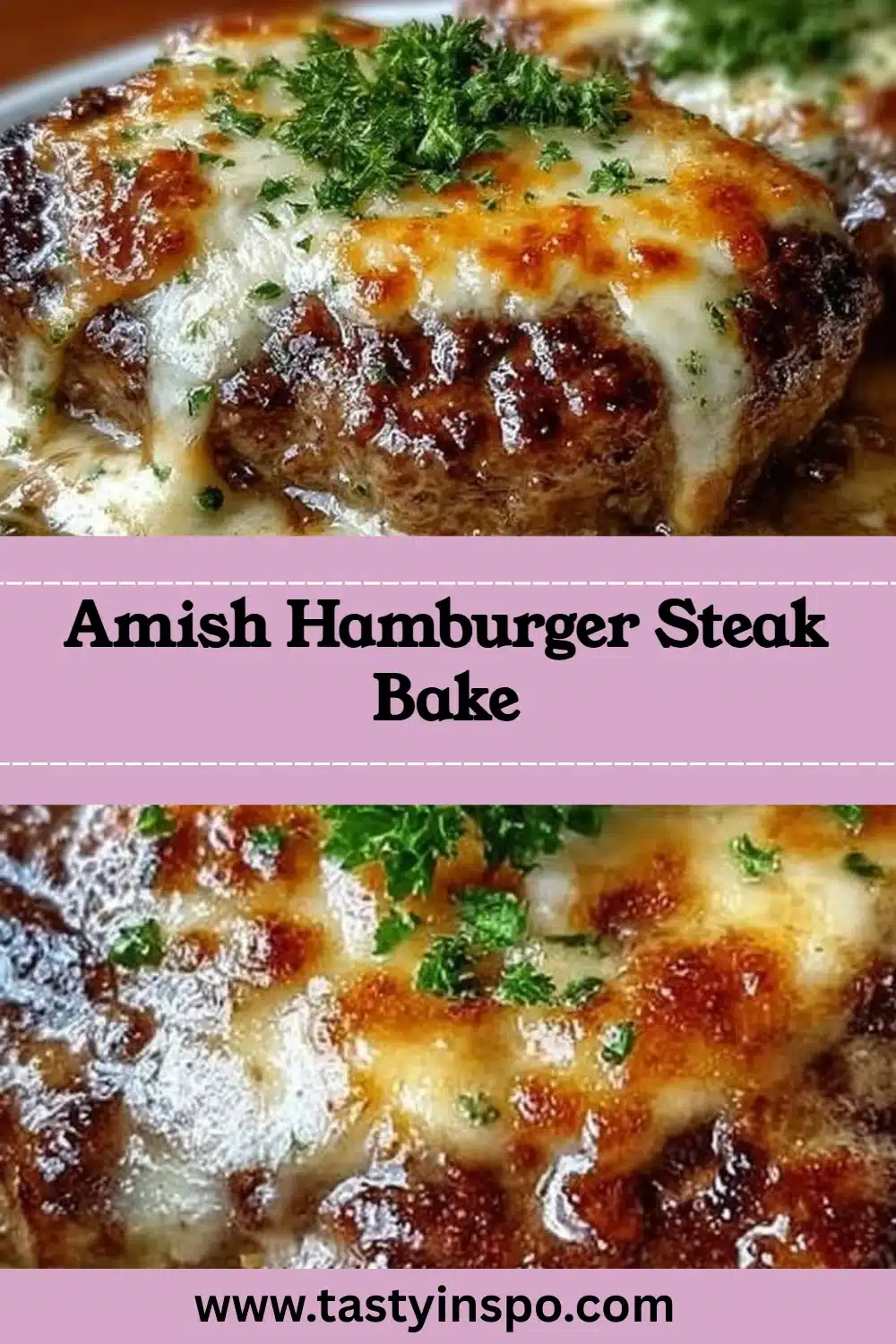 Amish Hamburger Steak Bake (Easy, Hearty Comfort Food) 3 Amish Hamburger Steak Bake