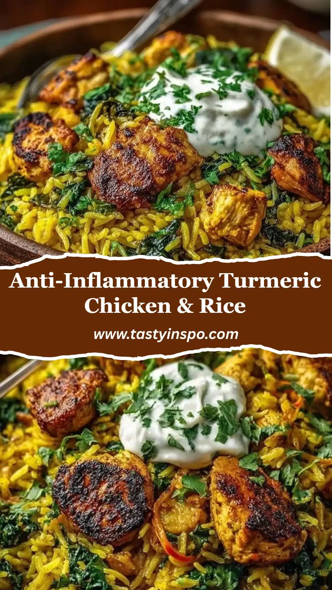 Anti-Inflammatory Turmeric Chicken & Rice (Easy One-Pan Dinner!) 3 Anti-Inflammatory Turmeric Chicken & Rice