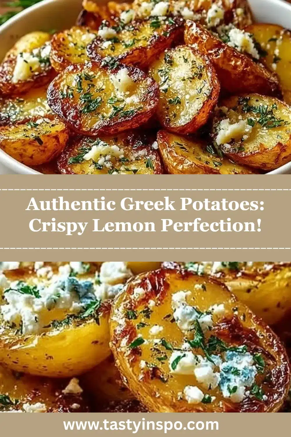 Authentic Greek Potatoes: Crispy Lemon Perfection!
