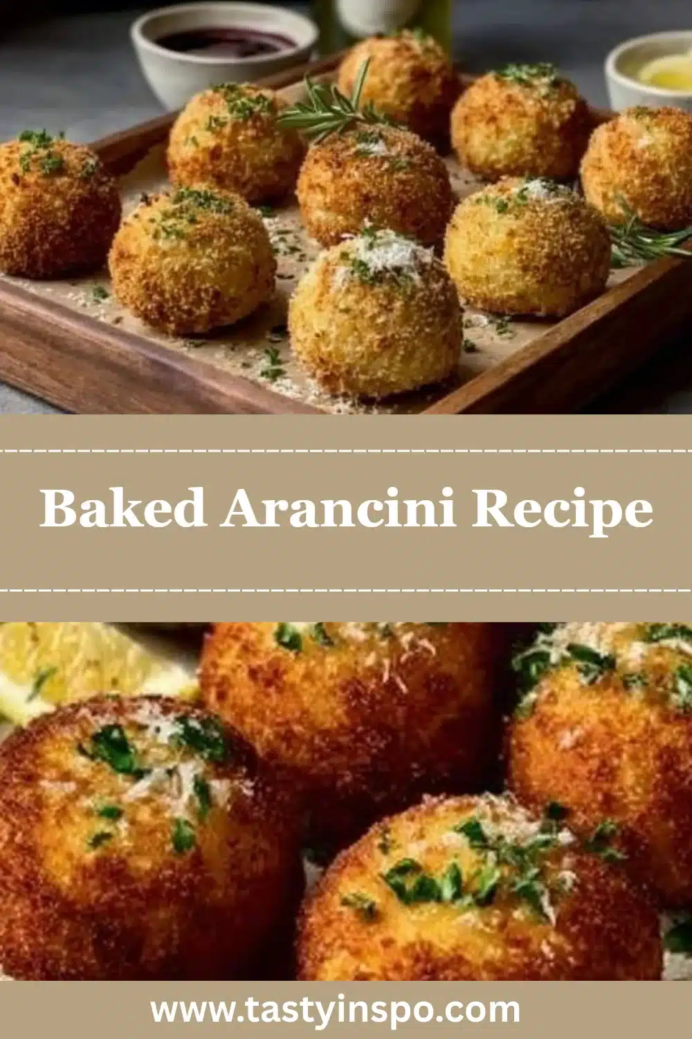 Baked Arancini Recipe