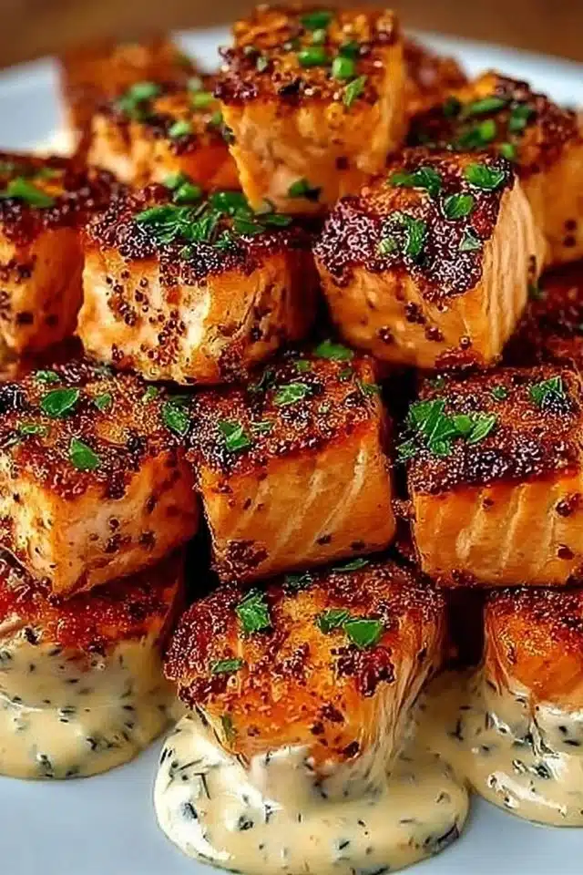 Bang Bang Salmon Bites