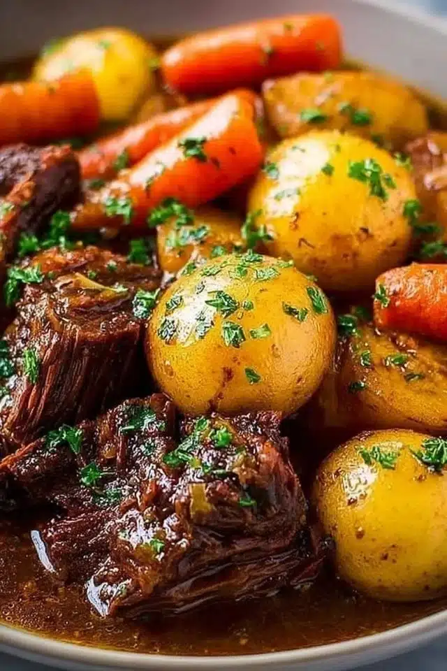 Best Crockpot Beef Pot Roast