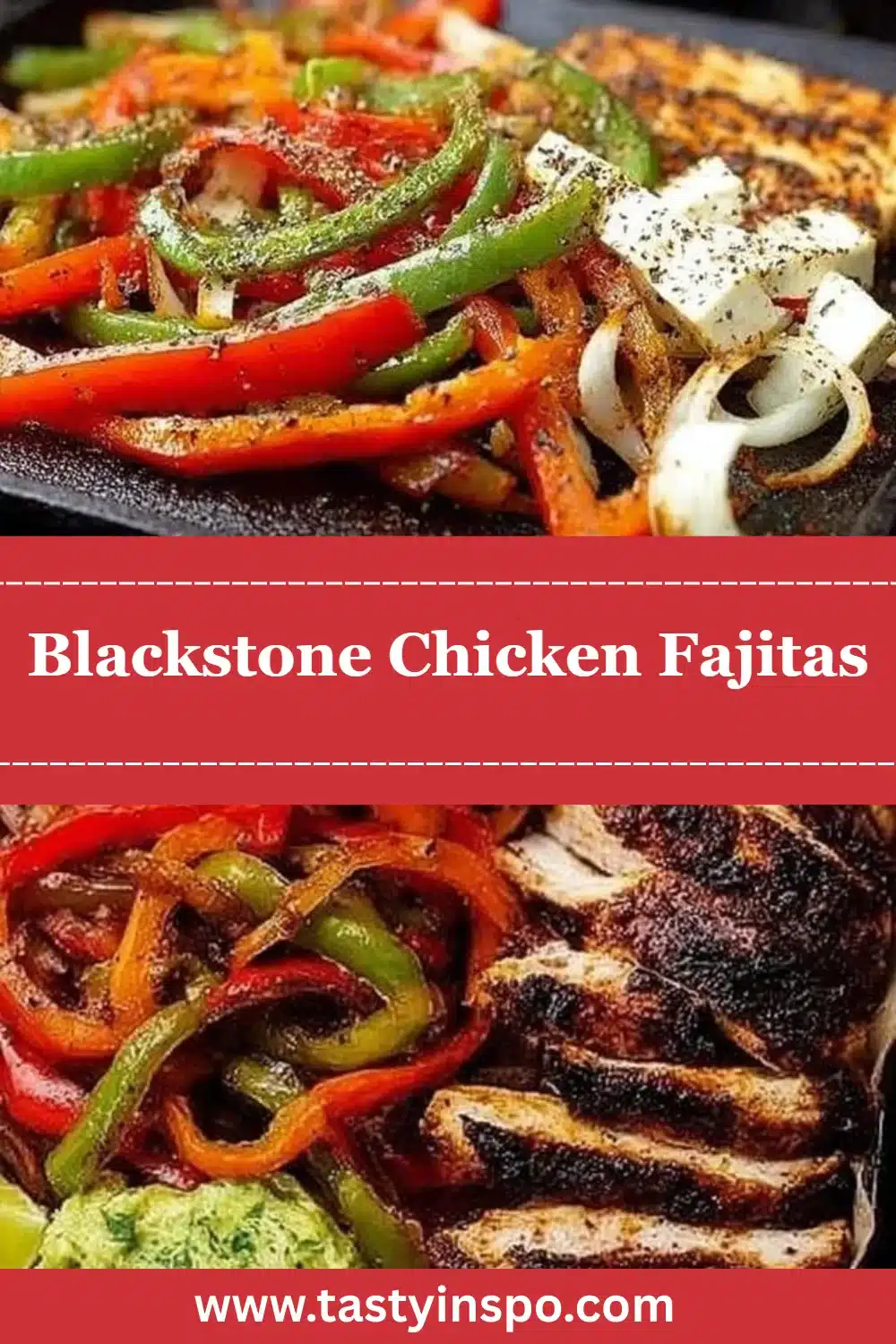 Blackstone Chicken Fajitas (Easy Griddle Dinner) 2 Blackstone Chicken Fajitas
