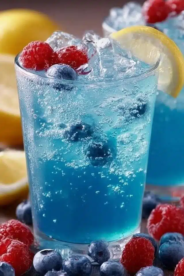 Blue Raspberry Lemonade