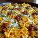 Cajun Cream Cheese Alfredo Bowties (Creamy, Spicy, and Easy) 4 cajun cream cheese alfredo bowties with spiced gro 2026 02 16 133240 1024x574 1