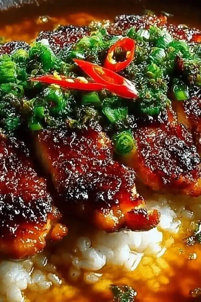 Caramelized Soy Chicken