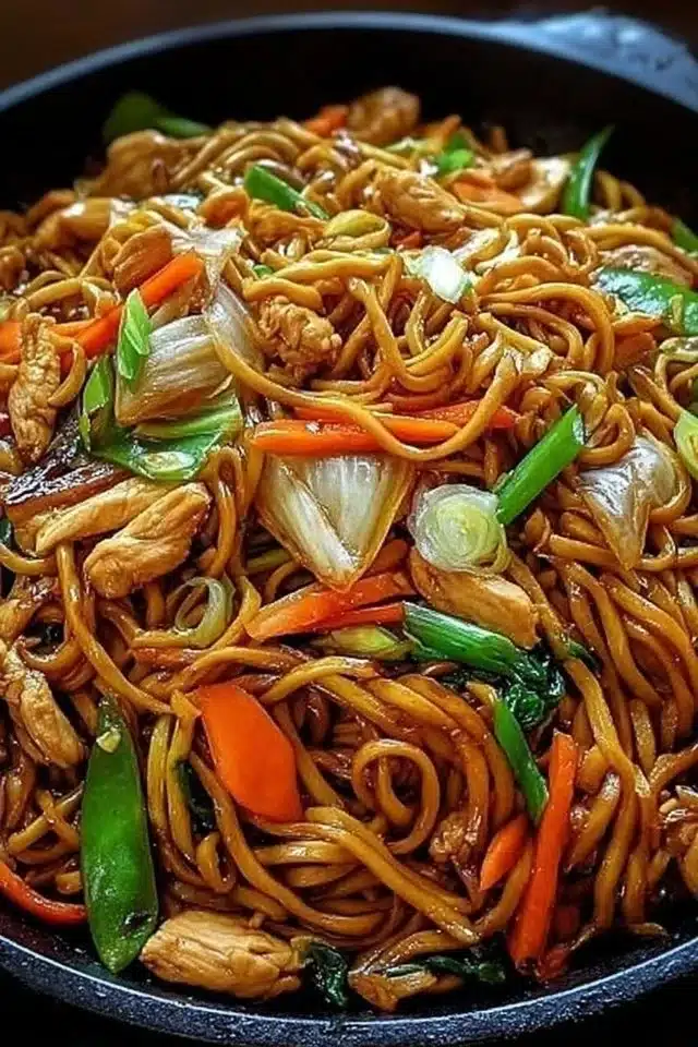 Chicken Lo Mein Recipe