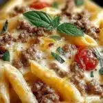 Easy Creamy Rotel Pasta with Ground Beef (30-Minute Meal) 4 creamy rotel pasta with ground beef for cozy weekn 2026 02 16 133249 1024x574 1