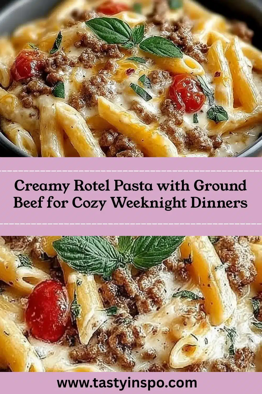Creamy Rotel Pasta with Ground Beef for Cozy Weeknight Dinners