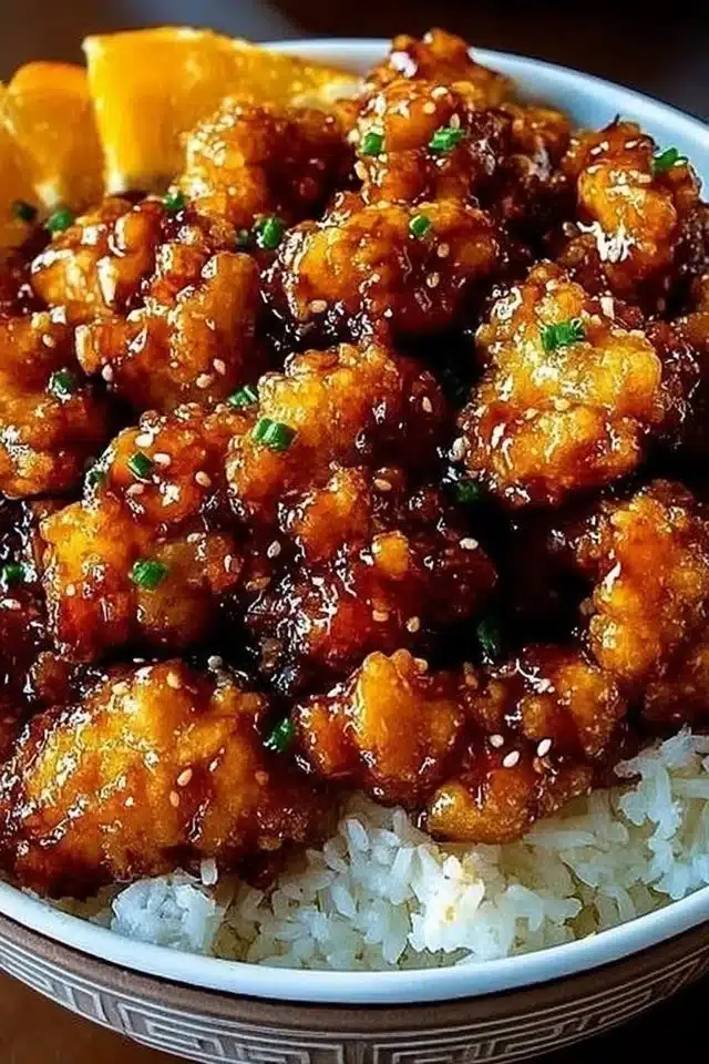Crispy Orange Chicken (Better Than Takeout!) 2 Crispy Orange Chicken