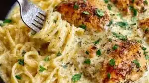 Crock Pot Angel Chicken dish served with rice and vegetables