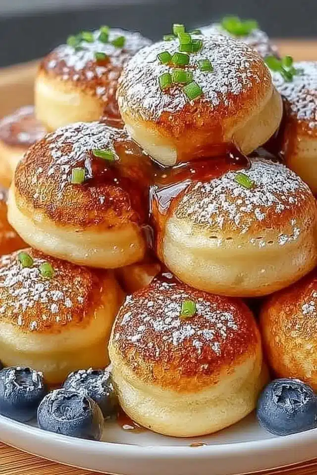 Delicious Breakfast Pancake Poppers: Fluffy Bites to Love
