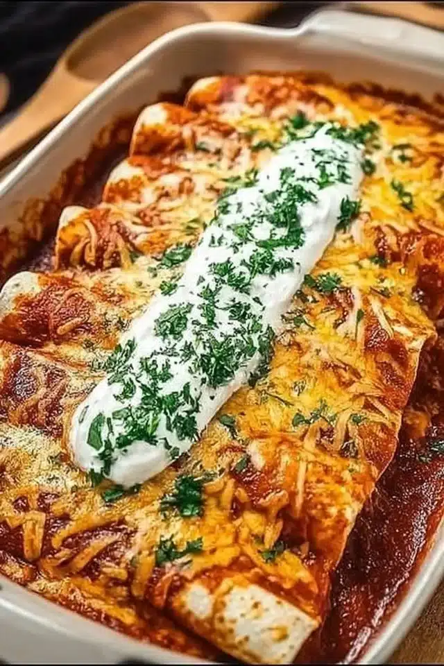 Delicious Chicken Enchiladas