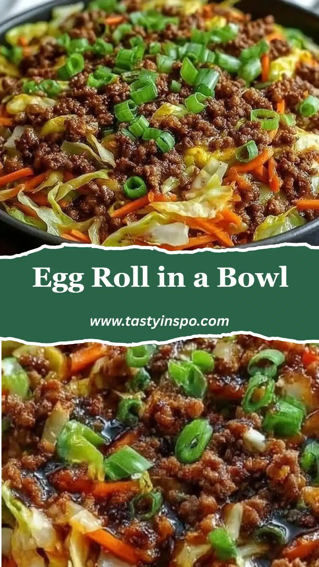 Easy Egg Roll in a Bowl (Better Than Takeout) 3 Egg Roll in a Bowl