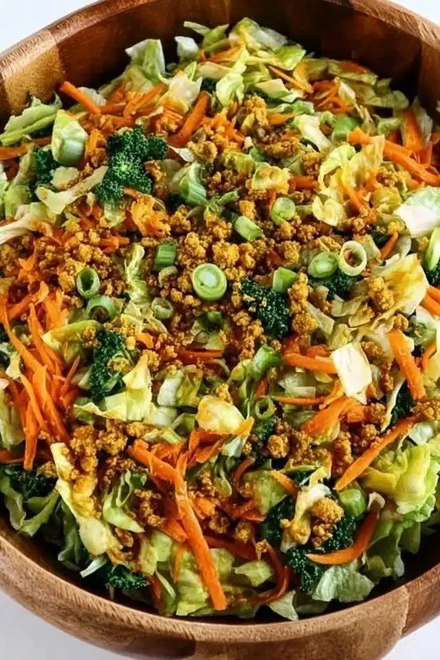 Egg Roll In A Bowl Salad (Anti-Inflammatory Recipe)