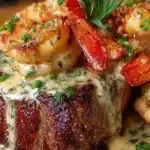 Easy Filet Mignon with Shrimp and Lobster Cream Sauce Date Night 4 filet mignon with shrimp and lobster cream sauce d 2026 02 25 151945 1024x574 1