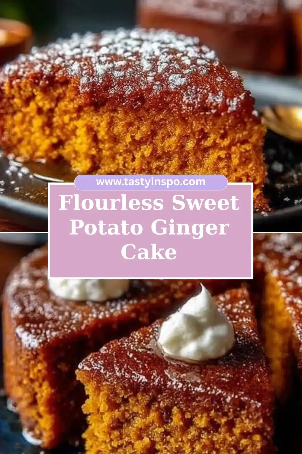 Flourless Sweet Potato Ginger Cake (Easy Homemade Bake) 3 Flourless Sweet Potato Ginger Cake