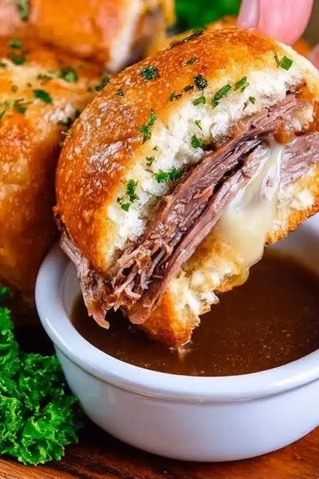 French Dip Sliders