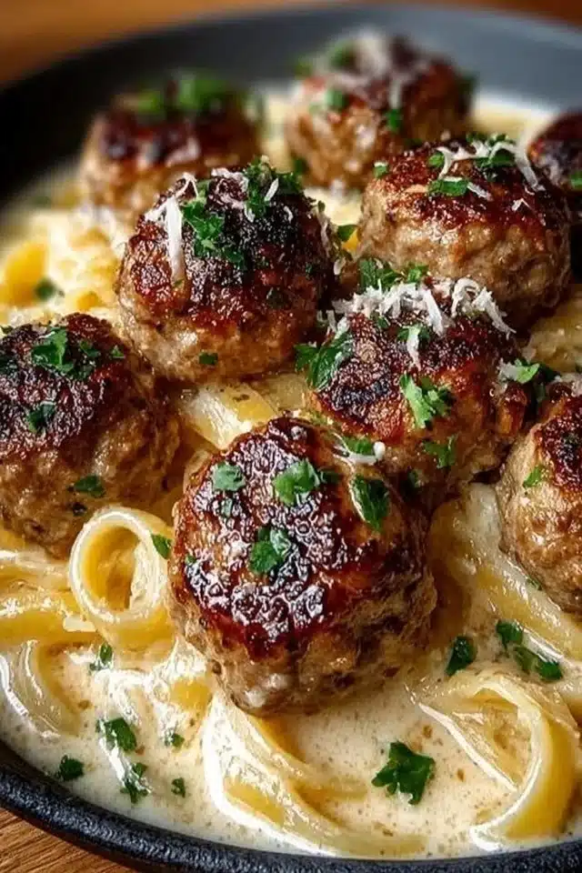 Garlic Butter Meatballs