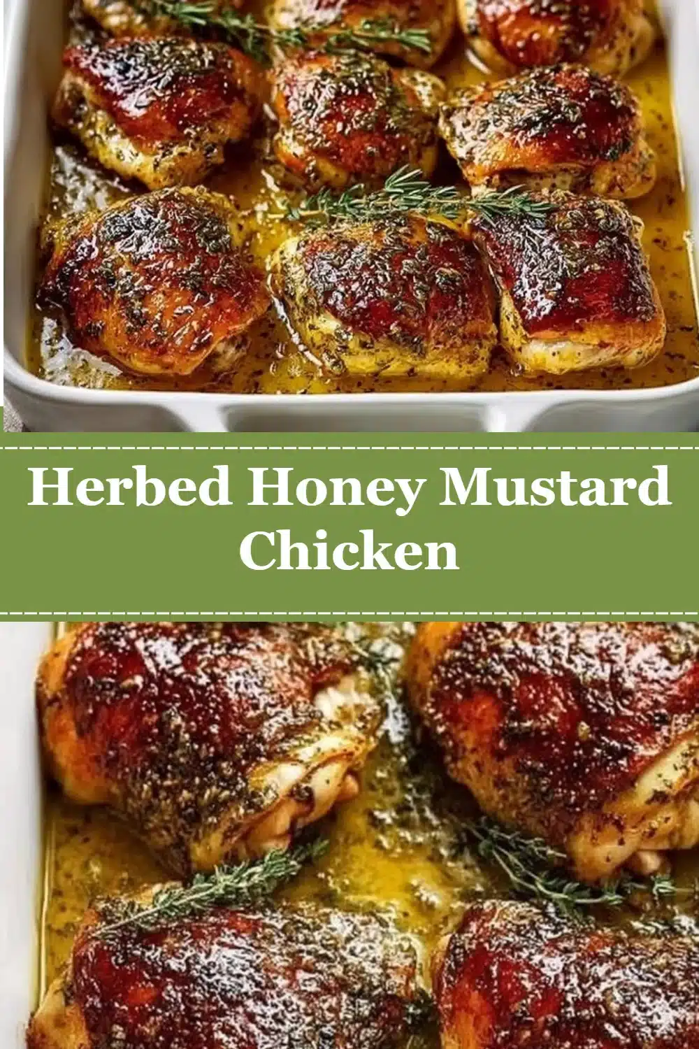 Herbed Honey Mustard Chicken (Easy 30-Minute Dinner) 3 Herbed Honey Mustard Chicken