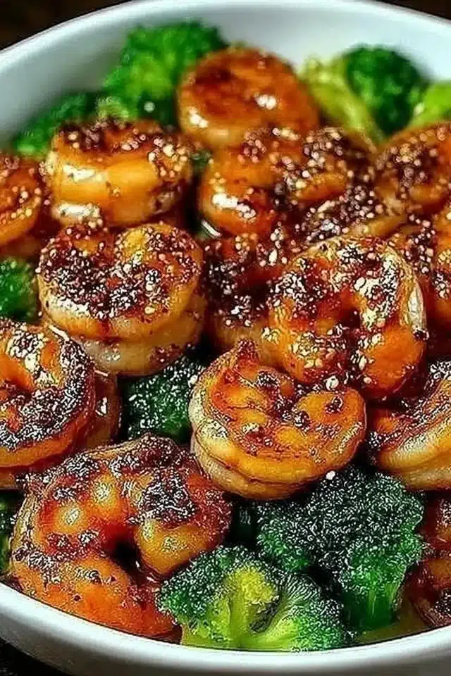 Easy High Protein Honey Garlic Shrimp Better Than Takeout 2 High-Protein Honey Garlic Shrimp