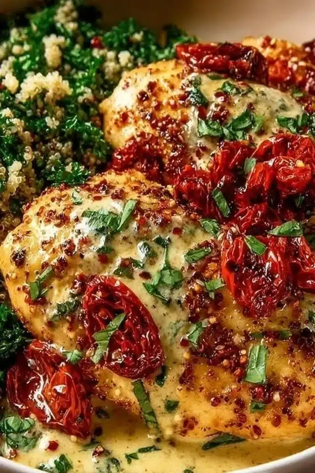 High-Protein Marry Me Chicken (Creamy & Easy) 2 High-Protein Marry Me Chicken (Creamy & Easy)