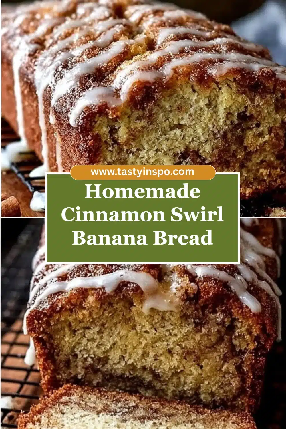 Homemade Cinnamon Swirl Banana Bread (Moist, Sweet, and Easy) 3 Homemade Cinnamon Swirl Banana Bread