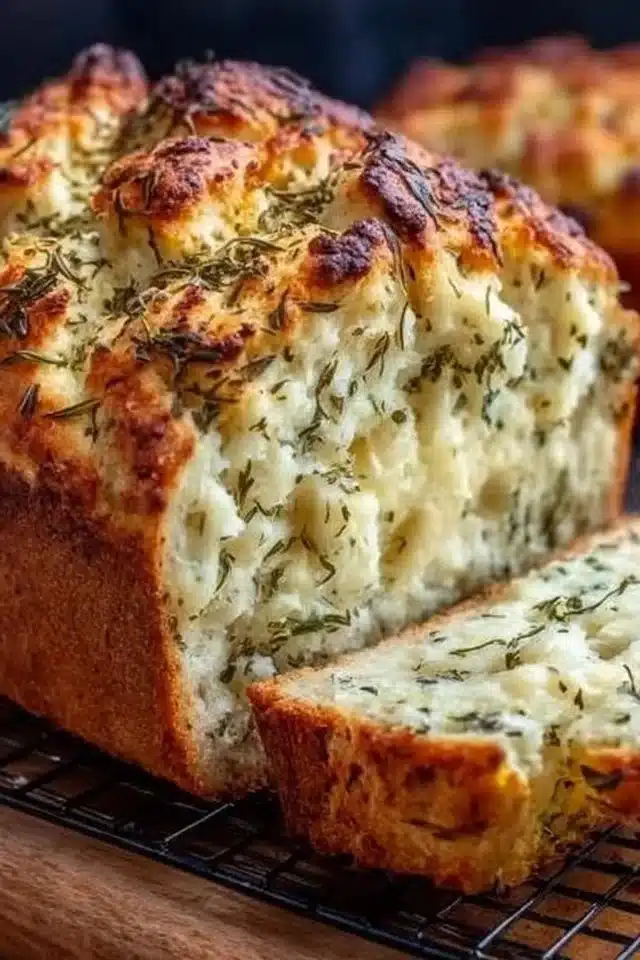 Italian Herbs and Cheese Bread