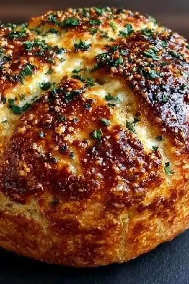 Italian Herbs and Cheese Bread