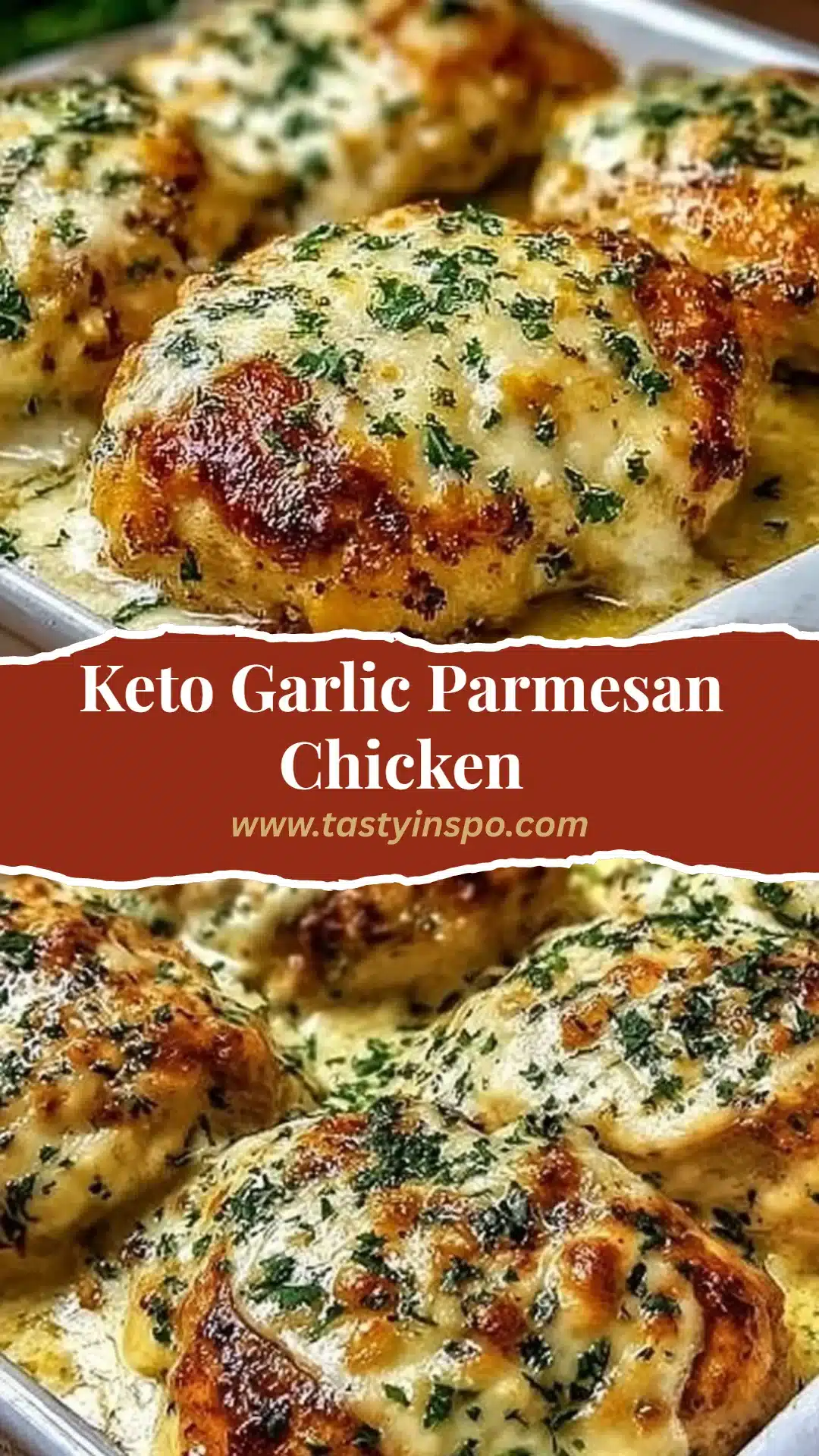 Keto Garlic Parmesan Chicken (Creamy, Juicy, and Easy) 3 Keto Garlic Parmesan Chicken