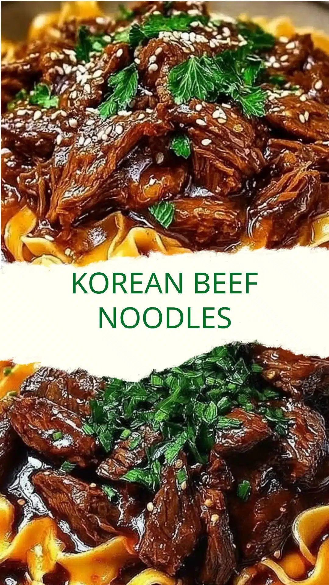 Korean Beef Noodles (Easy 20-Min Dinner) 3 Korean Beef Noodles