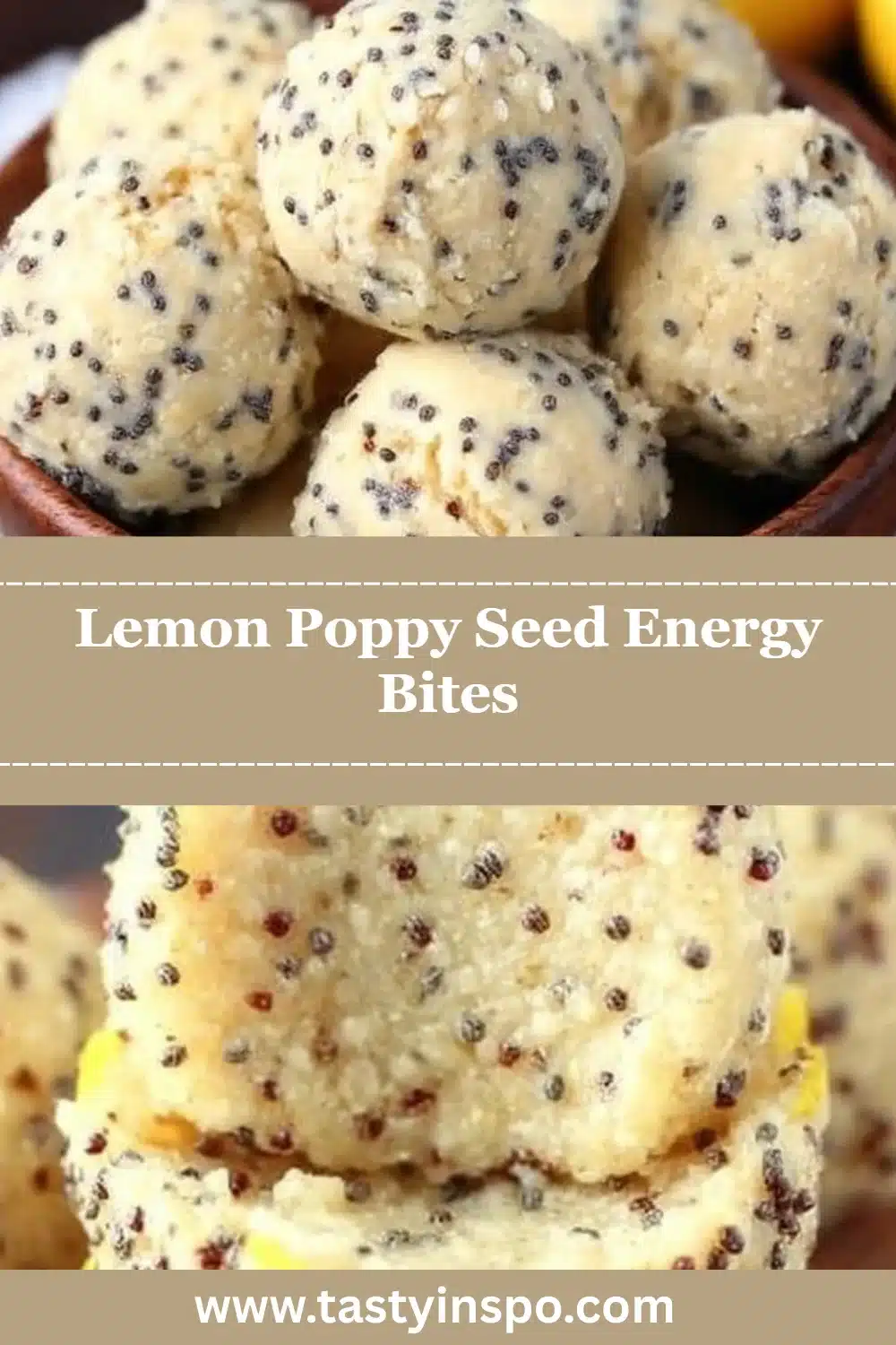 Lemon Poppy Seed Energy Bites (No-Bake, Bright & Easy) 3 Lemon Poppy Seed Energy Bites