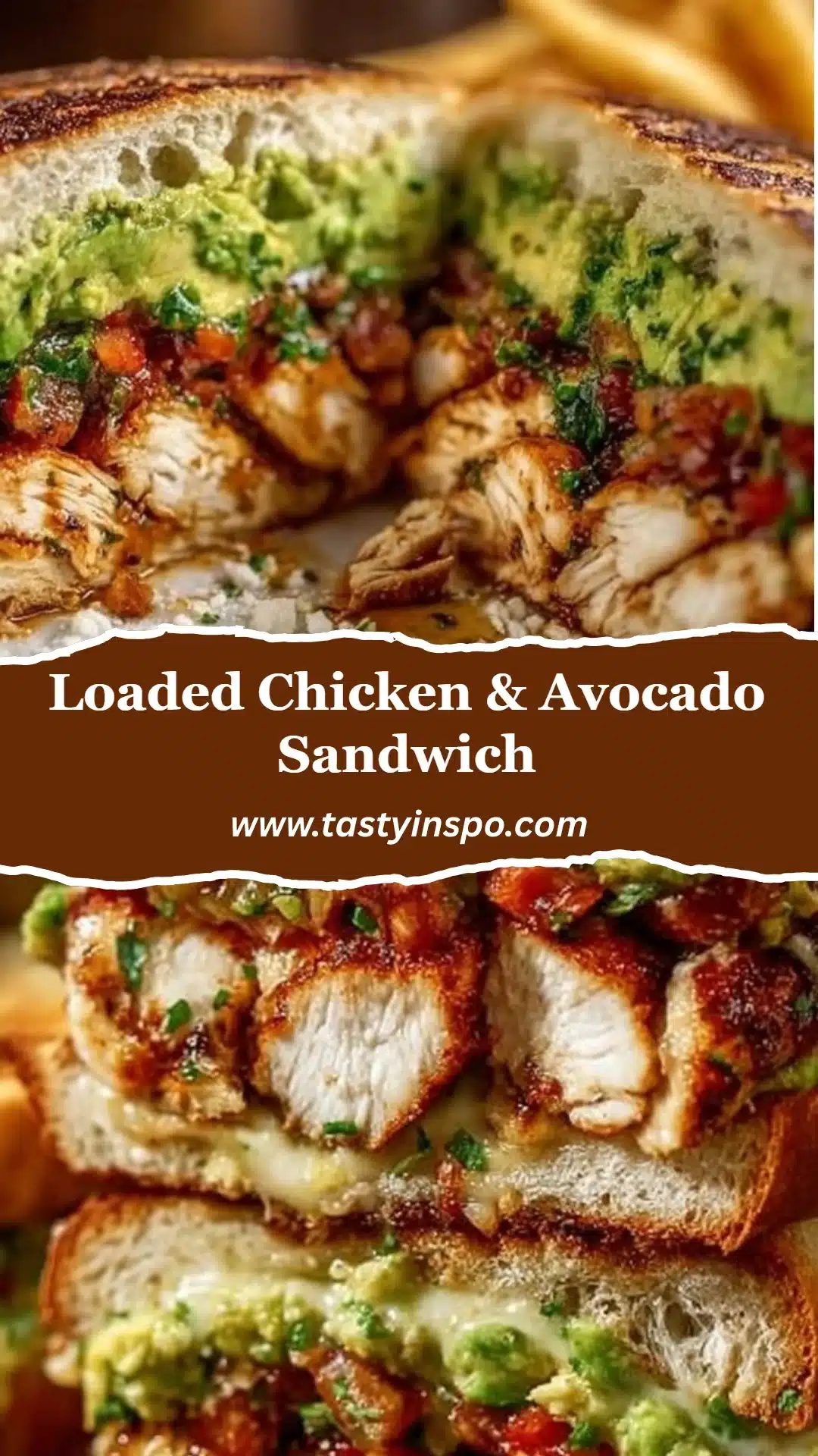 Loaded Chicken & Avocado Sandwich