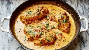 Easy Marry Me Chicken Recipe (Ready in 30 Minutes) Creamy Marry Me Chicken recipe with herbs and sun-dried tomatoes