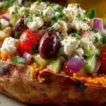 Mediterranean Stuffed Sweet Potatoes (Easy Weeknight Dinner) 4 mediterranean stuffed sweet potatoes 2026 02 16 135557 1024x574 1