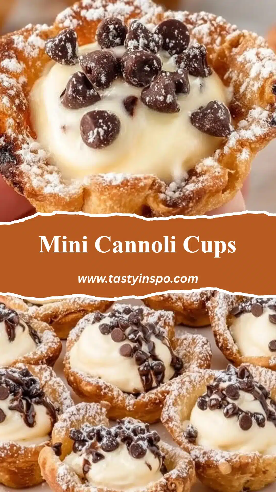 Mini Cannoli Cups