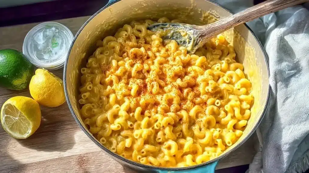 Delicious One Pot Creamy Mac and Cheese made on the stovetop
