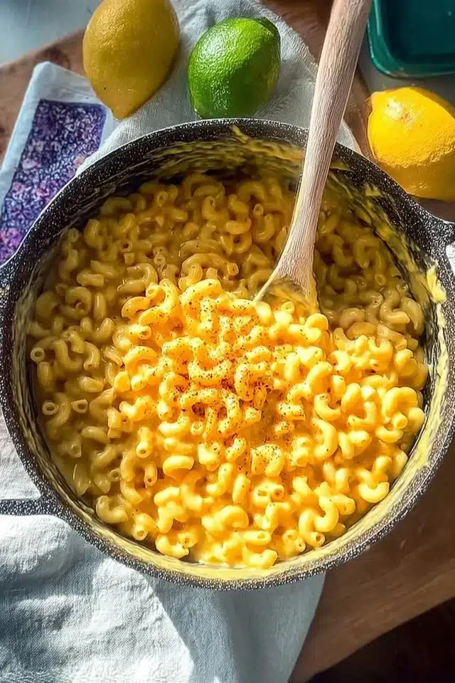 One Pot Creamy Mac and Cheese (Stovetop) in 20 Minutes 2 One Pot Creamy Mac and Cheese (Stovetop)