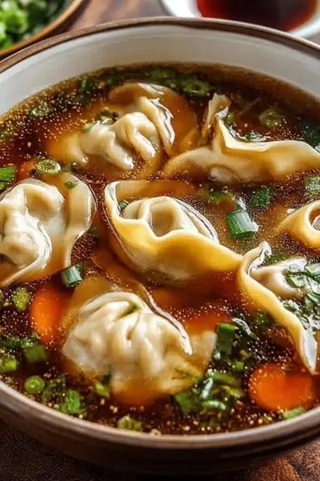 Potsticker Soup