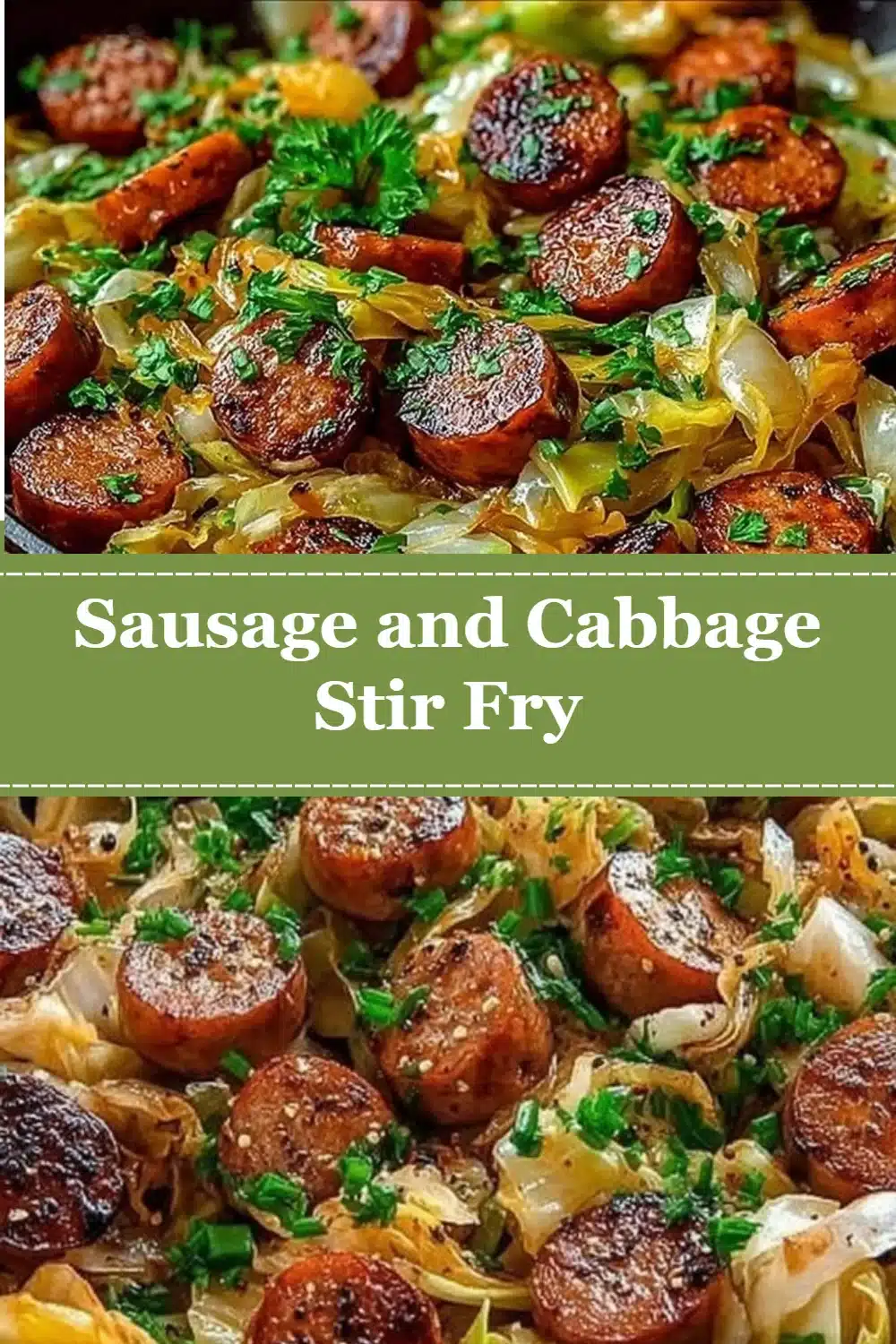 Sausage and Cabbage Stir Fry