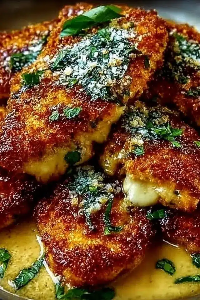 Sizzling Oven Baked Garlic Parmesan Chicken