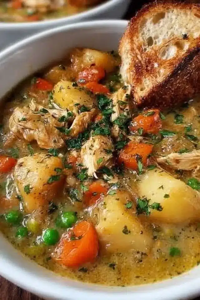 Slow Cooker Chicken Stew Recipe