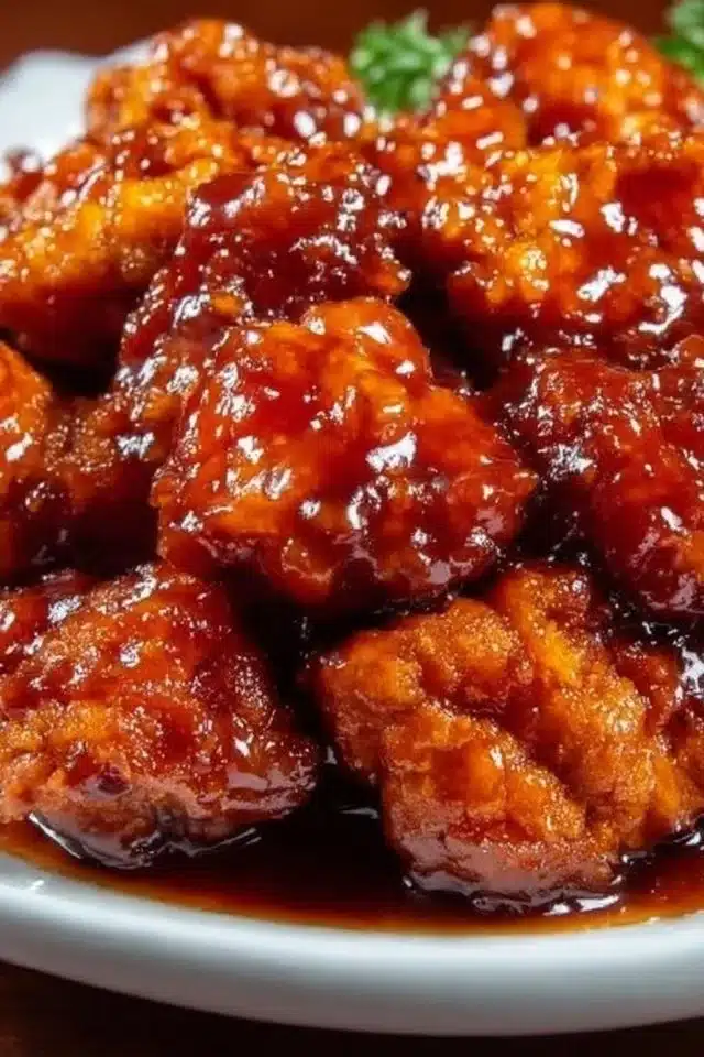 Slow Cooker Sticky Honey Chicken (Easy Dump-and-Go) 2 Slow Cooker Sticky Honey Chicken