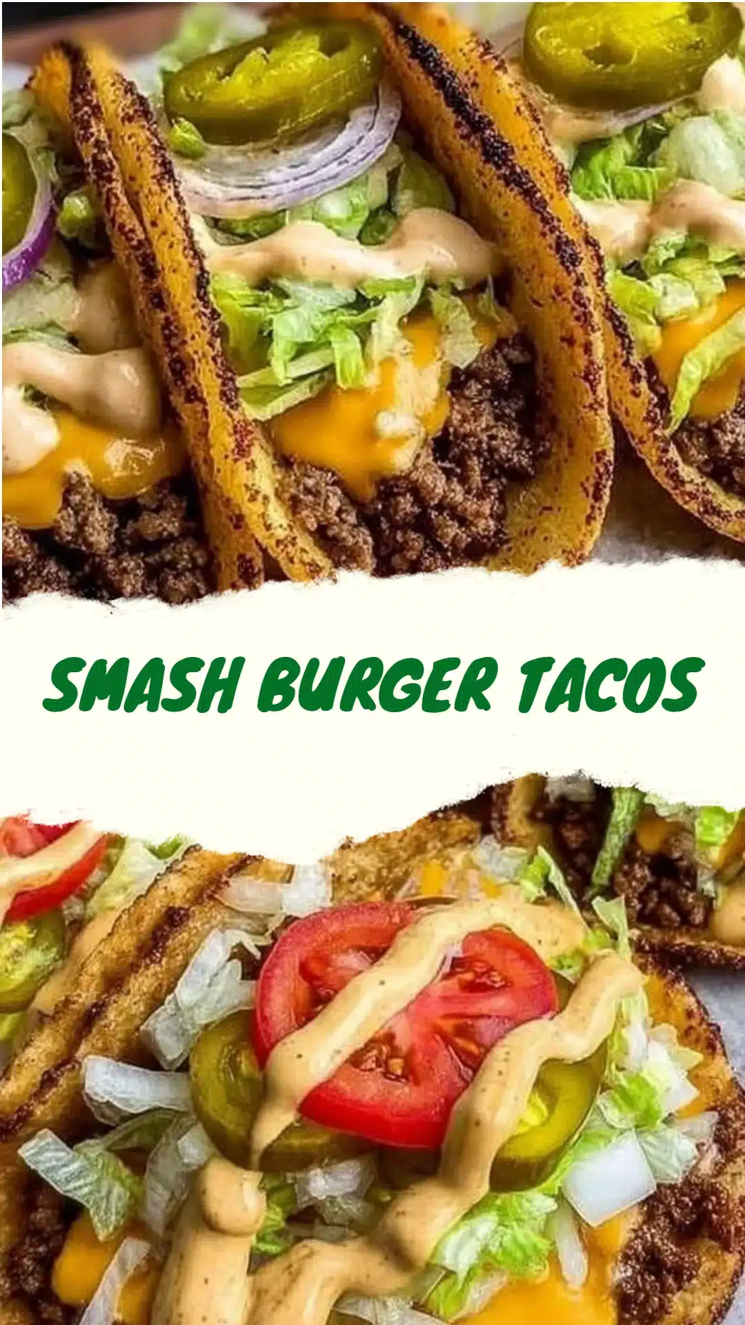 Smash Burger Tacos